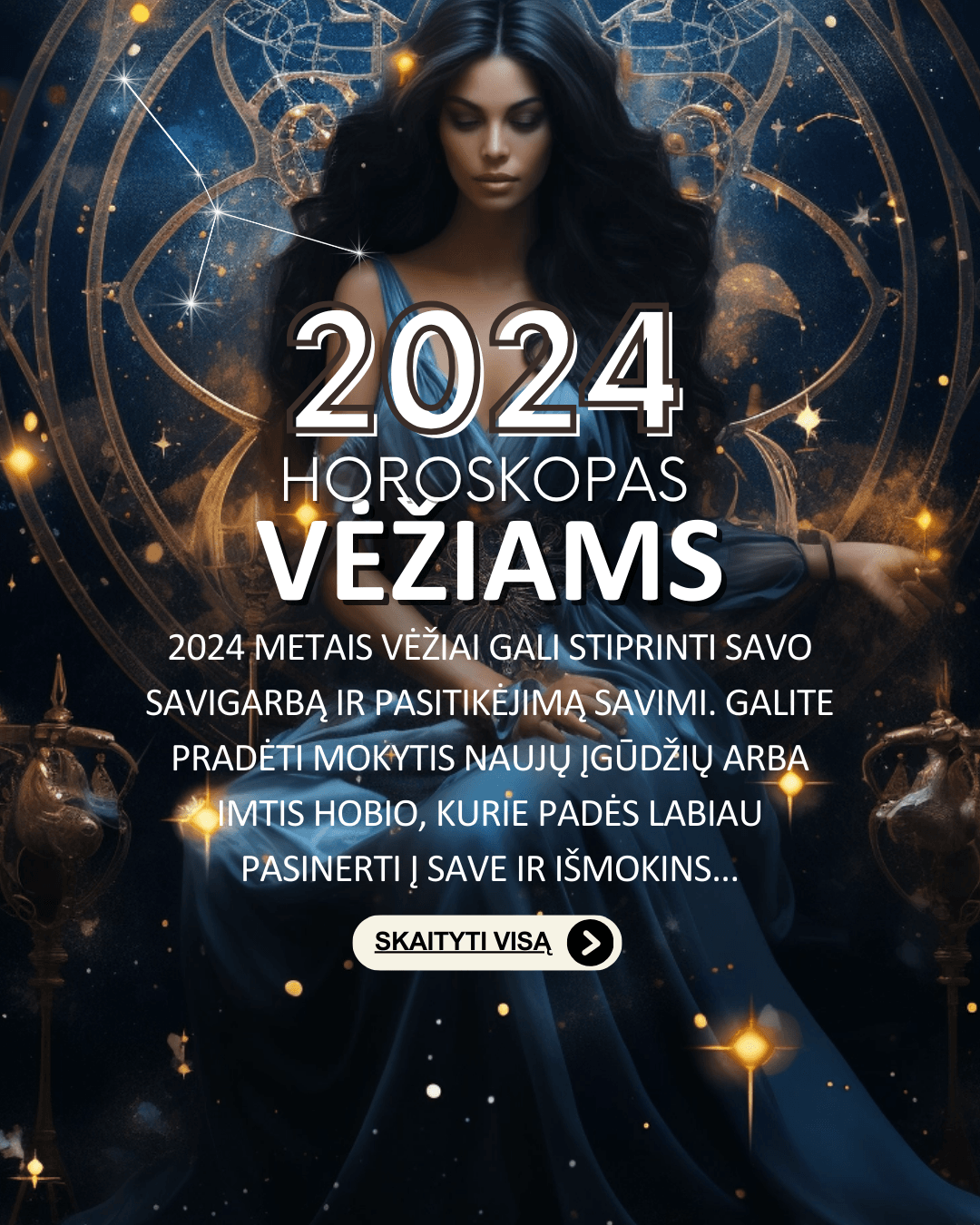 2024 m. horoskopas Vėžiams